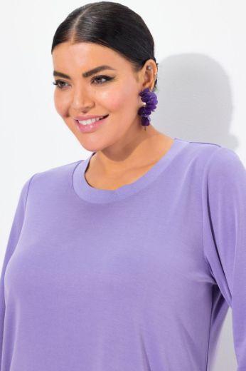 Plus size veliki brojevi Majica 3/4 rukava V ovratnika za punije