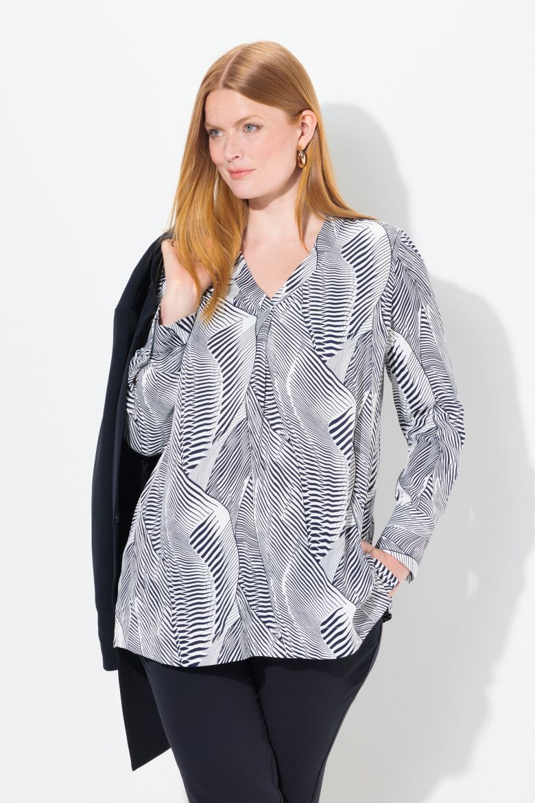 Plus size veliki brojevi Bluza dugih rukava za punije