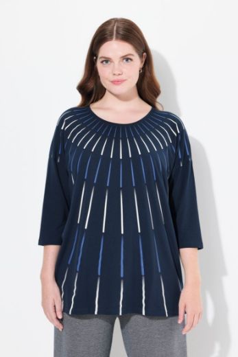 Plus size veliki brojevi Majica 3/4 rukava za punije