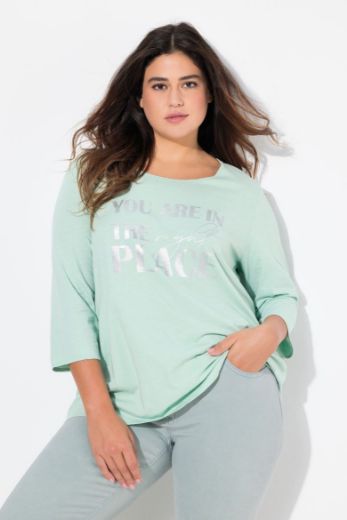 Plus size veliki brojevi Majica 3/4 rukava A kroja za punije