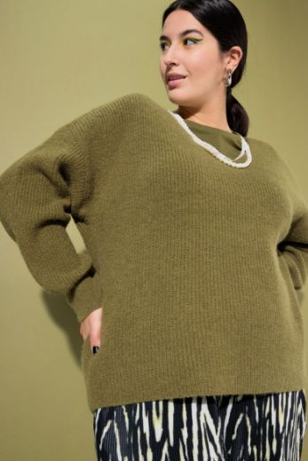 Plus size veliki brojevi Pulover za punije