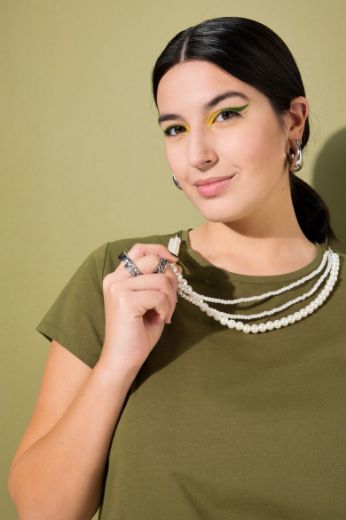 Plus size veliki brojevi Majica kratkih rukava za punije