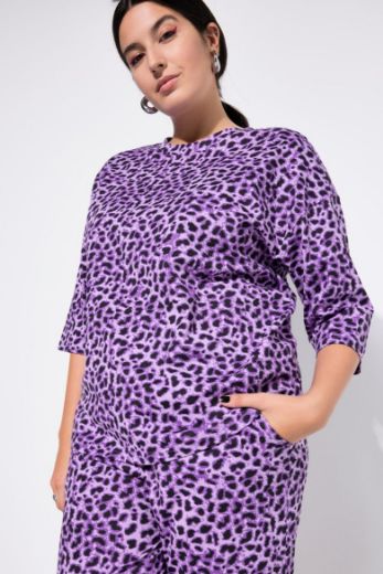 Plus size veliki brojevi Pidžama s leopard uzorkom za punije