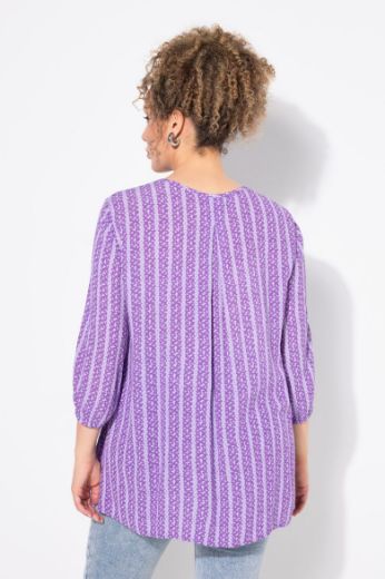 Plus size veliki brojevi Bluza 3/4 rukava A kroja za punije