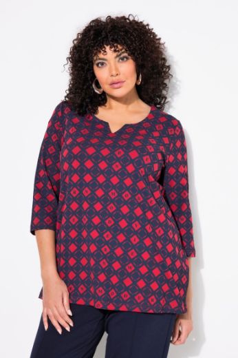 Plus size veliki brojevi Majica 3/4 rukava za punije