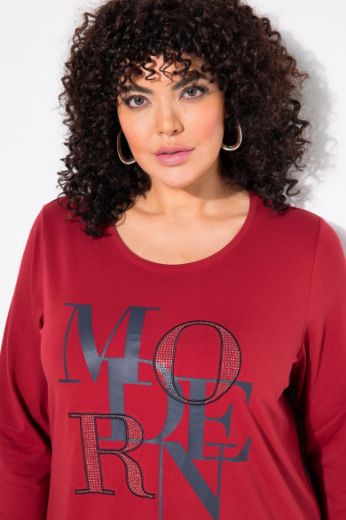 Plus size veliki brojevi Majica 3/4 rukava okruglog ovratnika za punije