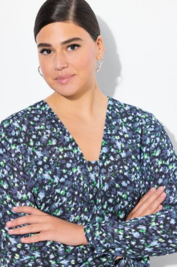 Plus size veliki brojevi Bluza dugih rukava A kroja za punije