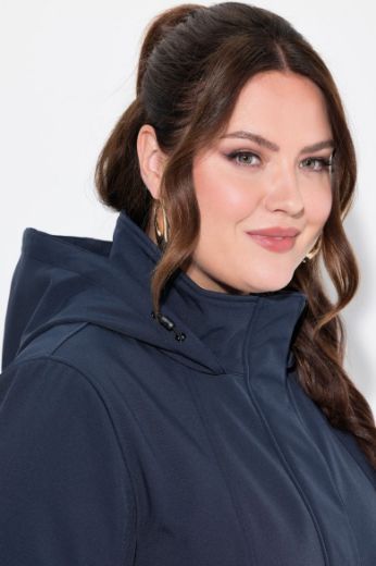 Plus size veliki brojevi Jakna dužeg A kroja vodootporna za punije