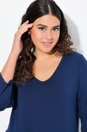 Plus size veliki brojevi Haljina midi A kroja za punije