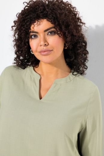 Plus size veliki brojevi Bluza 3/4 rukava A kroja za punije