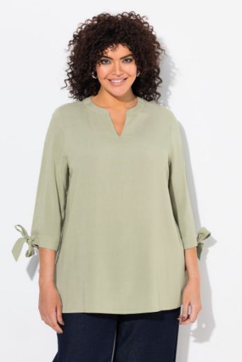 Plus size veliki brojevi Bluza 3/4 rukava A kroja za punije