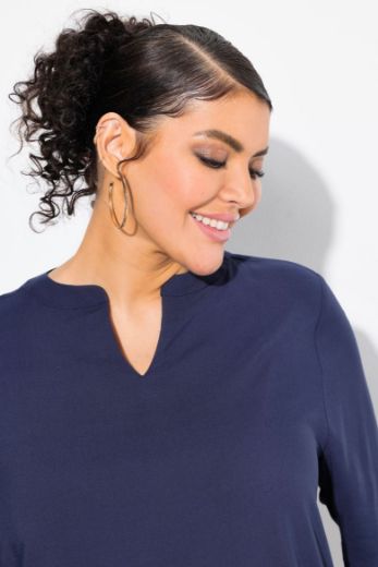 Plus size veliki brojevi Bluza 3/4 rukava A kroja za punije