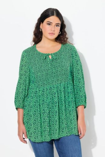 Plus size veliki brojevi Bluza 3/4 rukava A kroja za punije