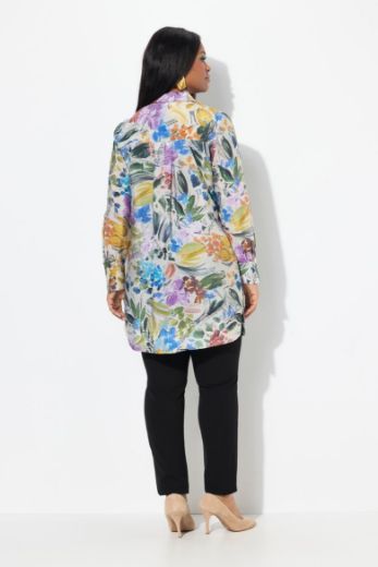 Plus size veliki brojevi Bluza dugih rukava dužeg kroja za punije