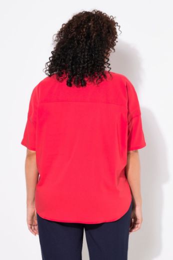 Plus size veliki brojevi Bluza kratkih rukava za punije
