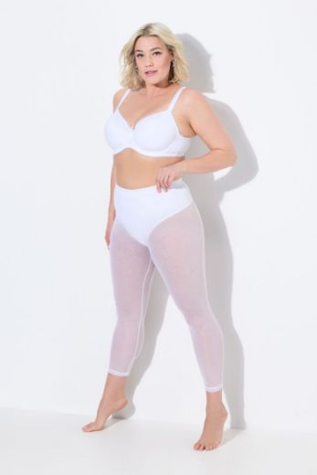Plus size veliki brojevi Tajice mrežaste za punije