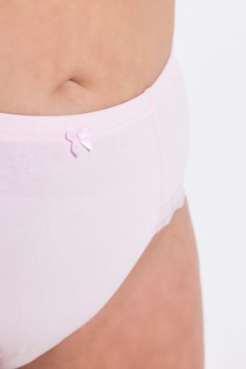Plus size veliki brojevi Gaćice s dodatkom ukrasne čipke 3 komada za punije
