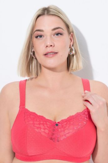 Plus size veliki brojevi Grudnjak bez žice s dodatkom čipke za punije