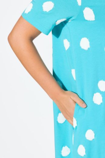 Plus size veliki brojevi Haljina A kroja na krugove za punije