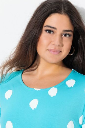 Plus size veliki brojevi Haljina A kroja na krugove za punije