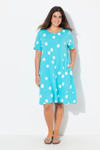 Plus size veliki brojevi Haljina A kroja na krugove za punije
