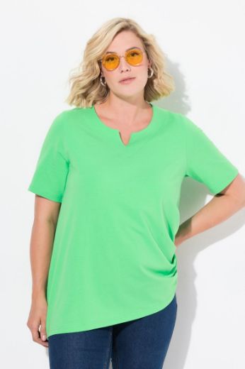 Plus size veliki brojevi Majica A kroj V ovratnik za punije