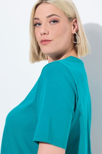 Plus size veliki brojevi Majica A kroj V ovratnik za punije