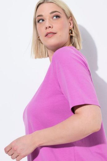 Plus size veliki brojevi Majica kratkih rukava A kroja za punije