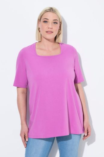 Plus size veliki brojevi Majica kratkih rukava A kroja za punije