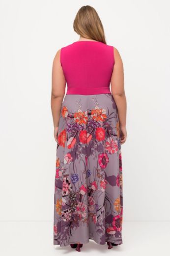 Plus size veliki brojevi Haljina maxi bez rukava za punije
