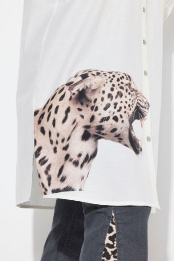Plus size veliki brojevi Bluza s leopard uzorkom za punije