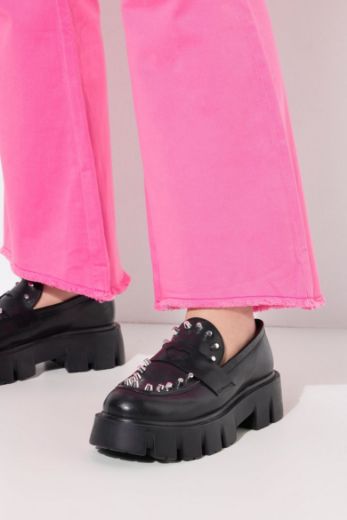 Plus size veliki brojevi Traperice širokih nogavica za punije