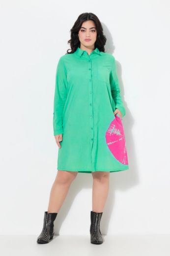 Plus size veliki brojevi Haljina A kroja za punije