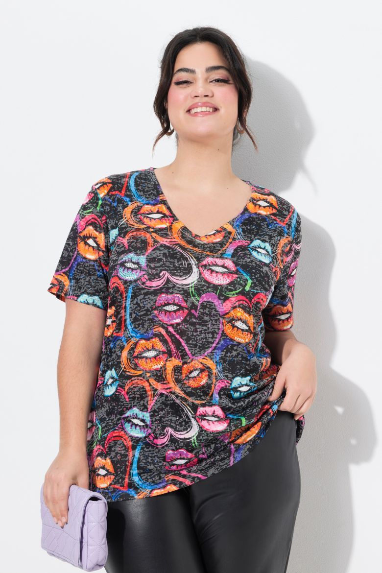 Plus size veliki brojevi Majica kratkih rukava za punije