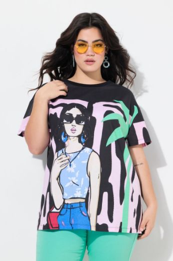 Plus size veliki brojevi Majica kratkih rukava za punije