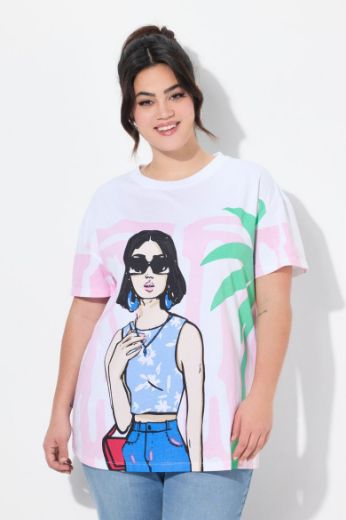 Plus size veliki brojevi Majica kratkih rukava za punije
