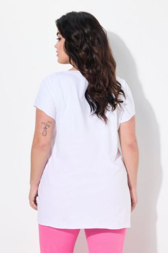 Plus size veliki brojevi Majica kratkih rukava za punije