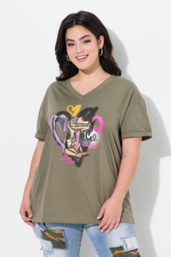 Plus size veliki brojevi Majica kratkih rukava za punije