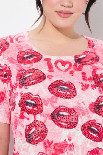Plus size veliki brojevi Majica kratkih rukava za punije