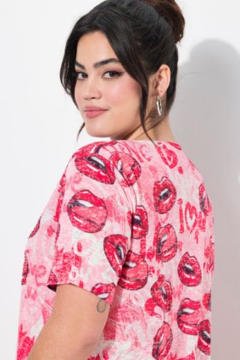 Plus size veliki brojevi Majica kratkih rukava za punije