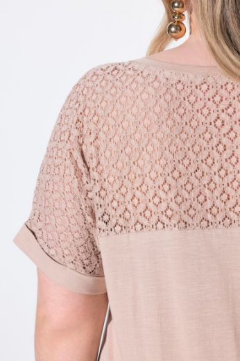 Plus size veliki brojevi Majica kratkih rukava za punije