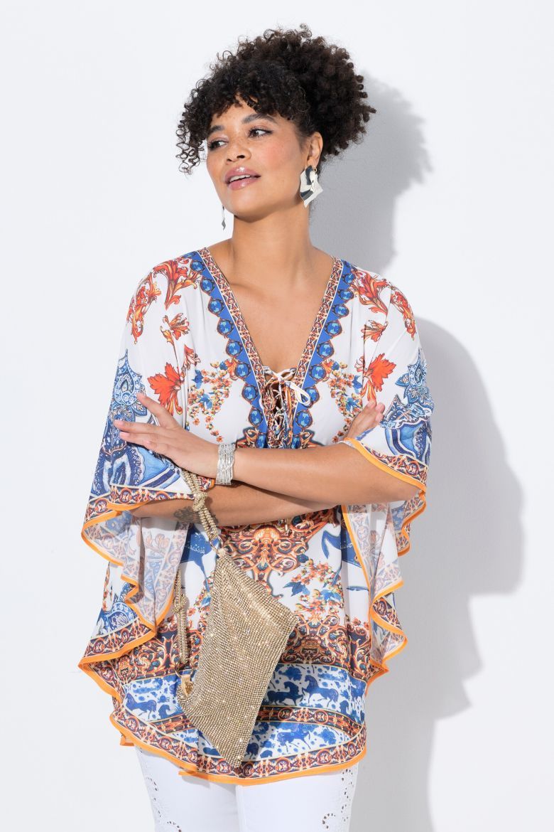 Plus size veliki brojevi Bluza kaftan za punije