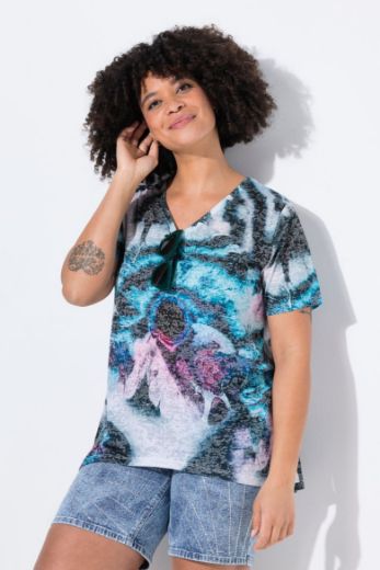 Plus size veliki brojevi Majica kratkih rukava za punije