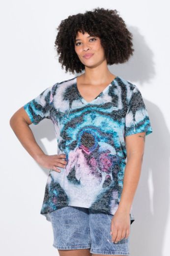 Plus size veliki brojevi Majica kratkih rukava za punije