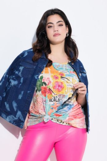 Plus size veliki brojevi Majica kratkih rukava za punije