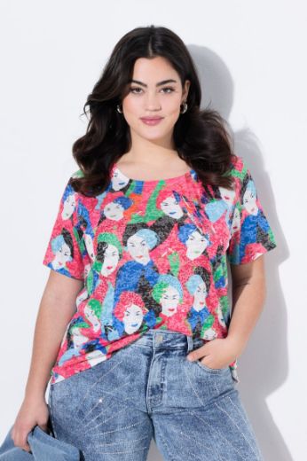 Plus size veliki brojevi Majica kratkih rukava za punije