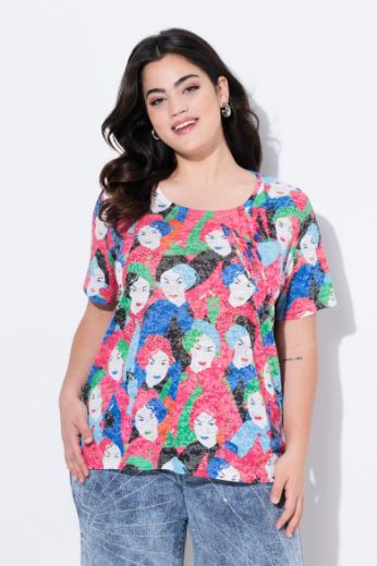 Plus size veliki brojevi Majica kratkih rukava za punije