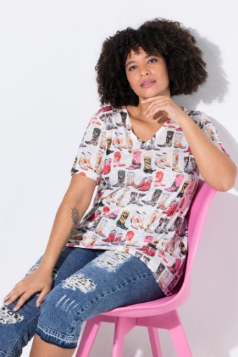 Plus size veliki brojevi Majica kratkih rukava za punije
