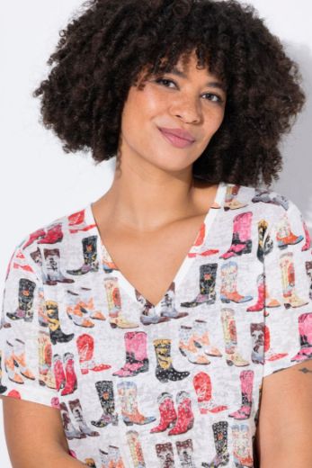 Plus size veliki brojevi Majica kratkih rukava za punije