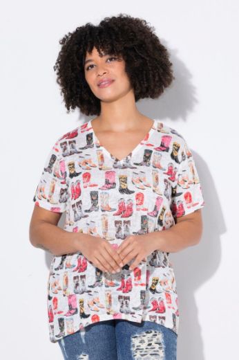 Plus size veliki brojevi Majica kratkih rukava za punije